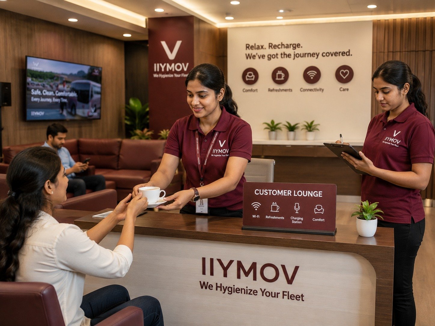 Professional lounge management